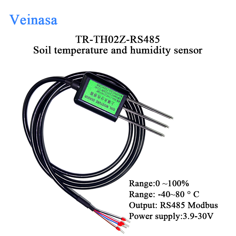 Temperature Humidity Sensor - 2026 New TR-TH02Z Soil Temperature &