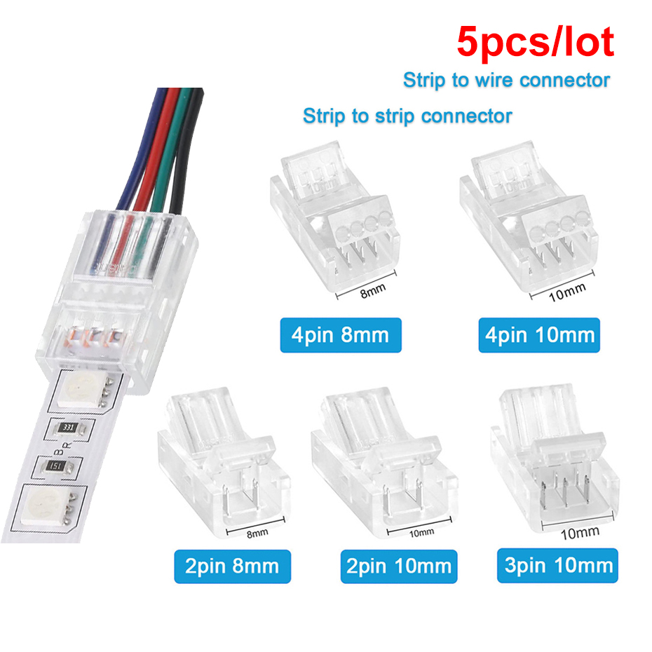 5Pcs LED Strip Light Connector - Rgb Led Matrix 8X8 recensie en prijs