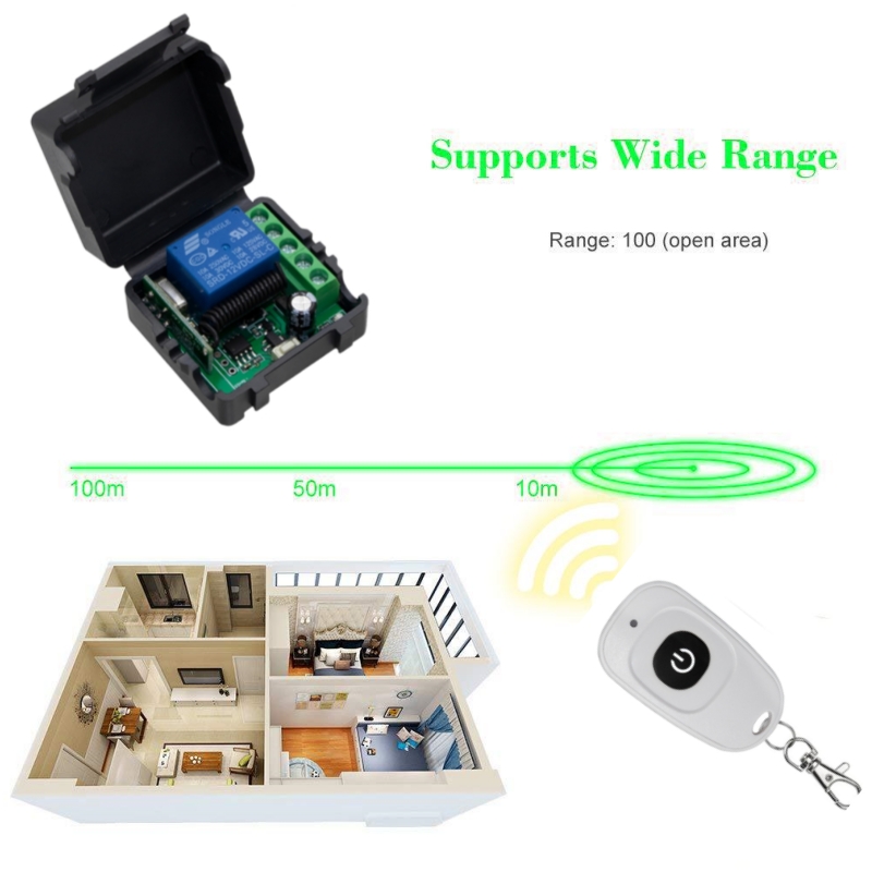 433MHz DIY Wireless Switch DC  - Diy Home Automation Controller recensie en prijs