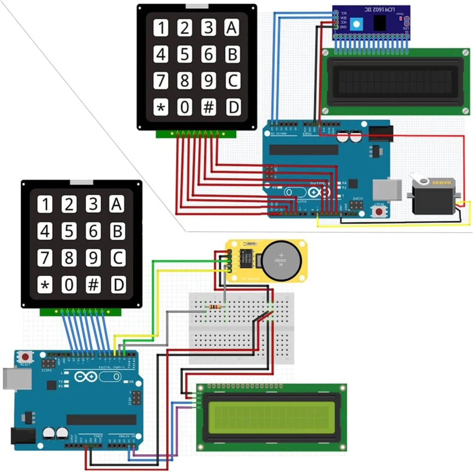 4x4 Matrix Membrane Keypad 16  - Home Automation Arduino recensie en prijs