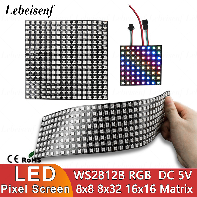 LED Digital Pixels Screen WS28 - Rgb Led Matrix 8X8 recensie en prijs
