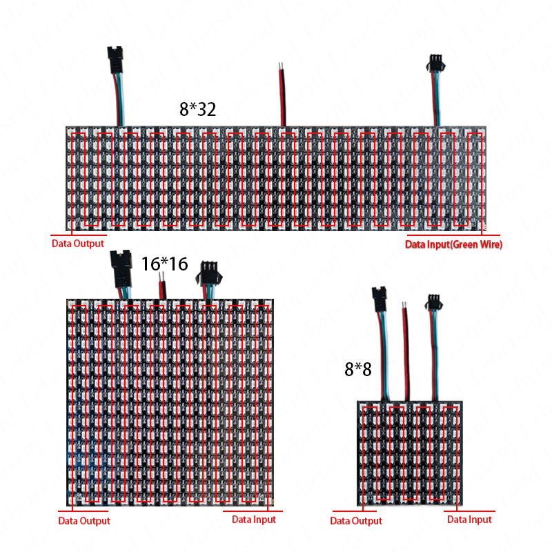 LED Digital Pixels Screen WS28 - Rgb Led Matrix 8X8 recensie en prijs