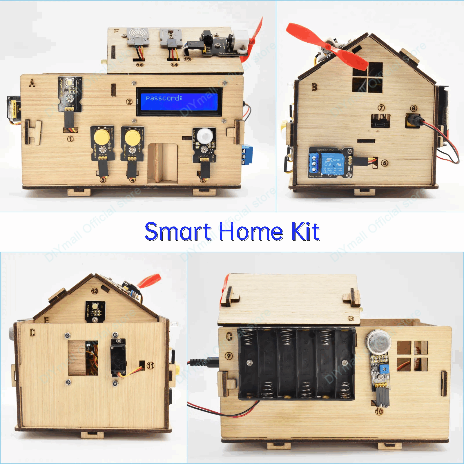 Keyestudio Smart IoT Home Kit  - Home Automation Diy recensie en prijs