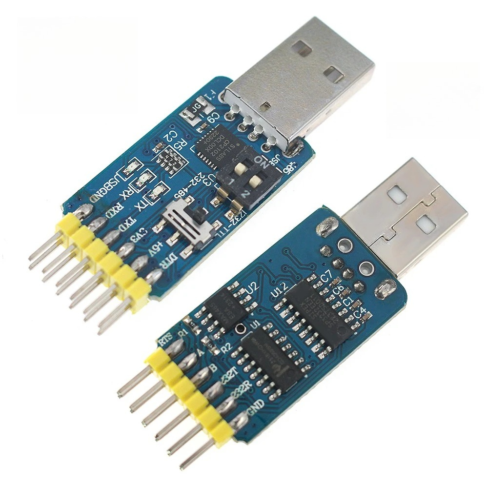 6 in 1 USB Serial Adapter CP21 - Level Shifter 3.3V recensie en prijs