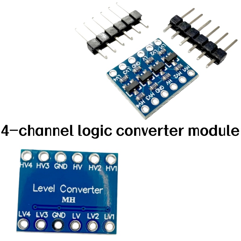 4-Channel Logic Level Converte - Level Shifter 3.3V recensie en prijs