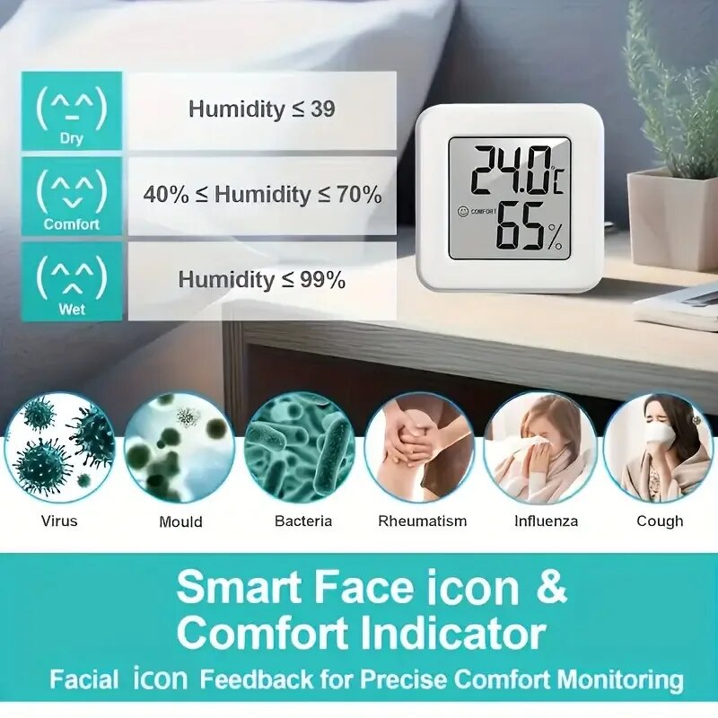 Digital Hygrometer Thermometer - Temperature Humidity Sensor recensie en prijs
