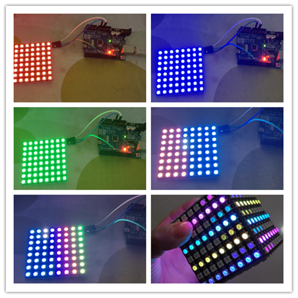 WS2812B 8x8 64Bit RGB LED Matr - Rgb Led Matrix 8X8 recensie en prijs