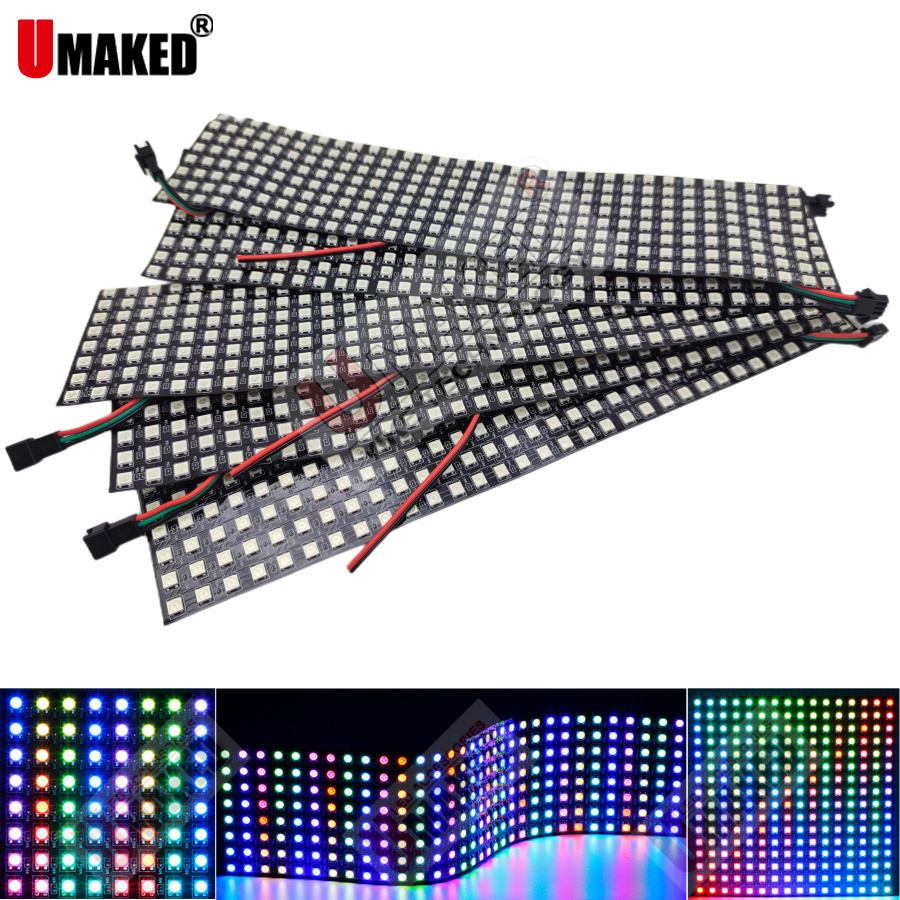 2pcs WS2812B Individually Addr - Rgb Led Matrix 8X8 recensie en prijs