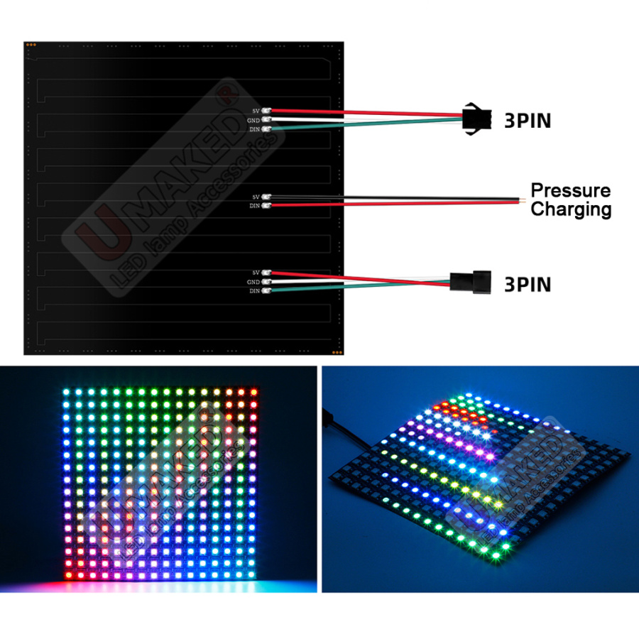 2pcs WS2812B Individually Addr - Rgb Led Matrix 8X8 recensie en prijs