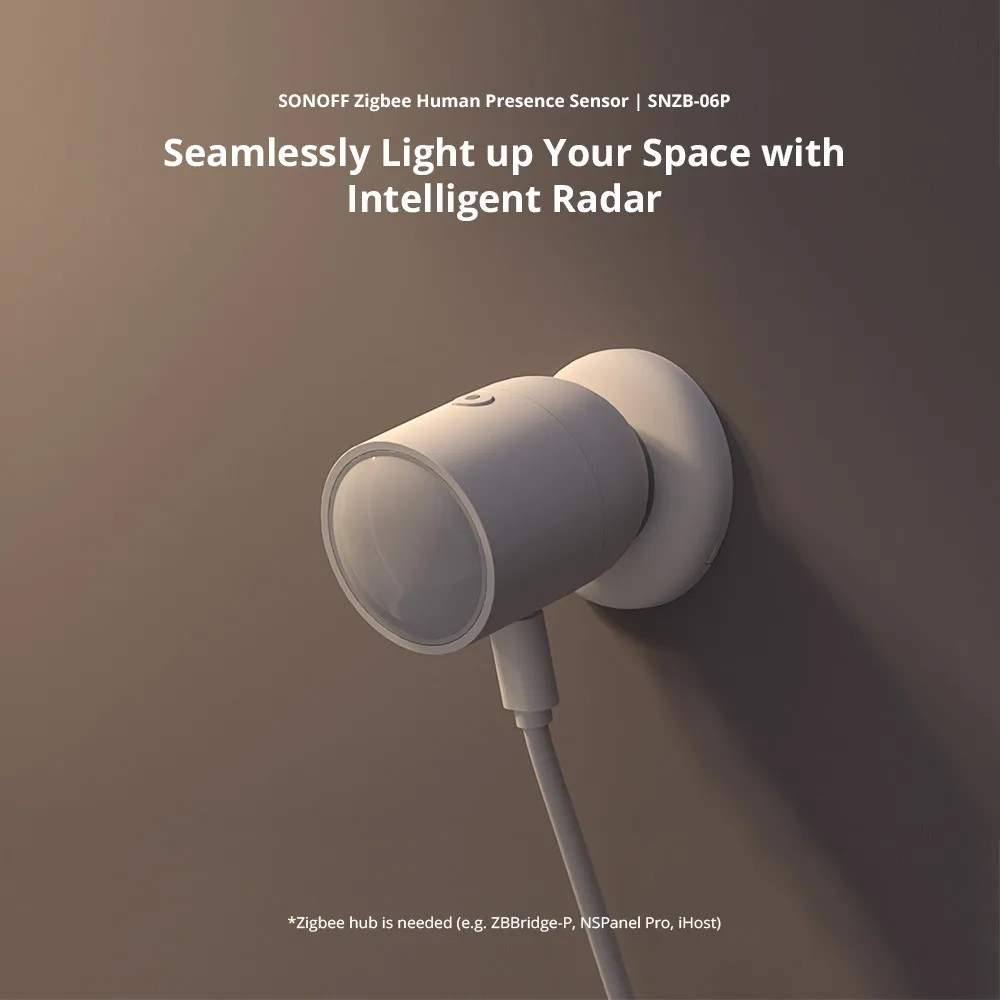 SONOFF SNZB 06P Zigbee Human P - Sonoff Basic Switch recensie en prijs