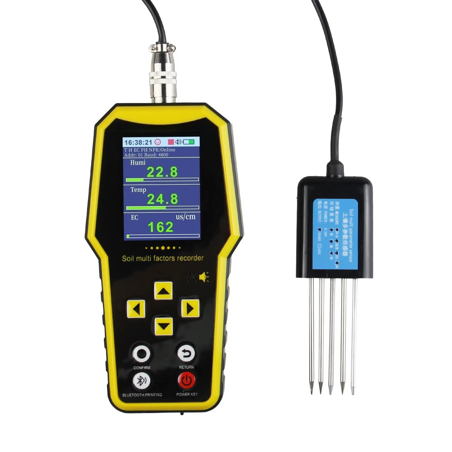 7 in 1 Portable Soil Moisture  - Temperature Humidity Sensor recensie en prijs