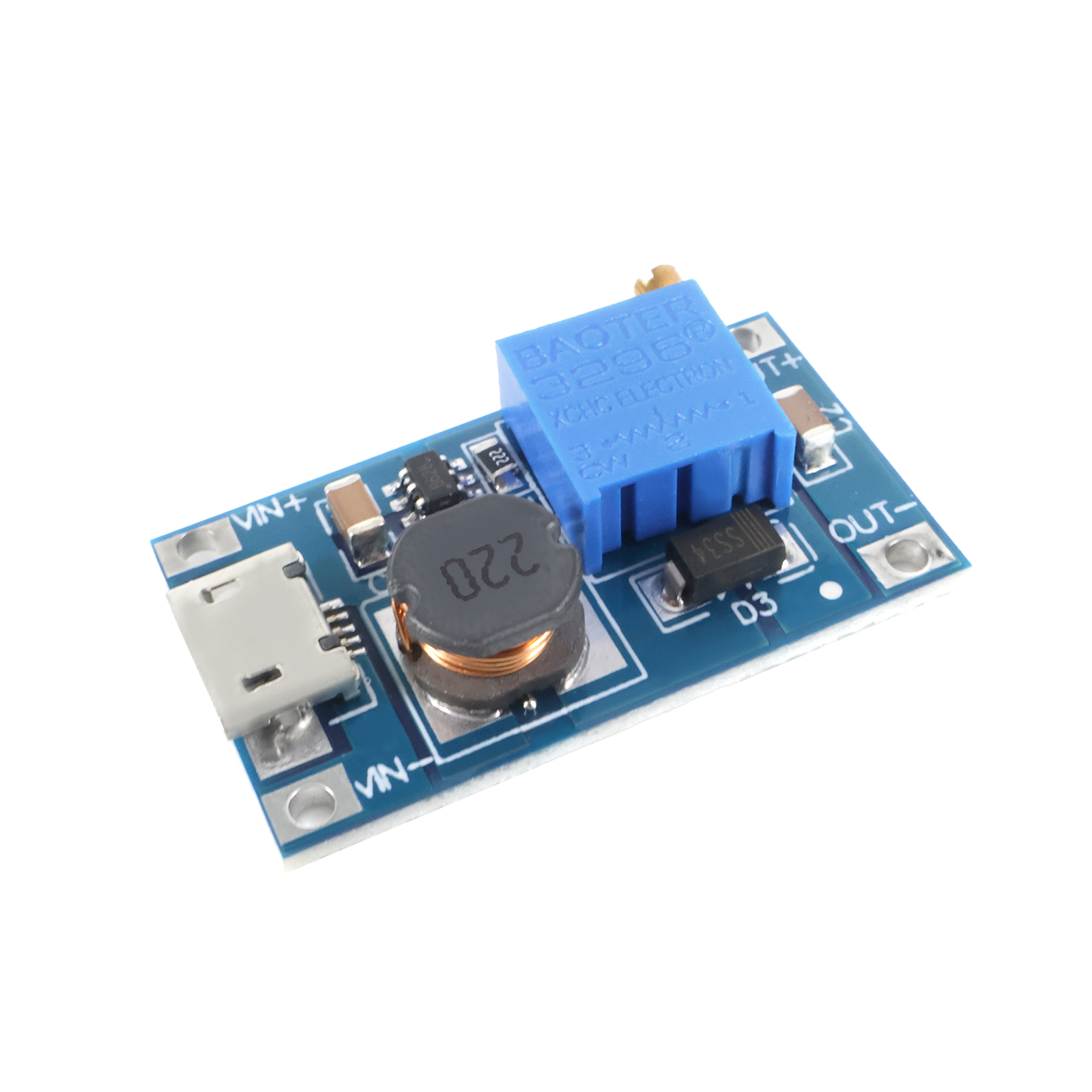 1-10pcs MT3608 DC-DC Step Up C - Home Automation Arduino recensie en prijs