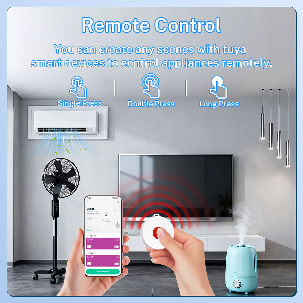 Tuya ZigBee Smart Button IP65  - Home Automation Diy recensie en prijs