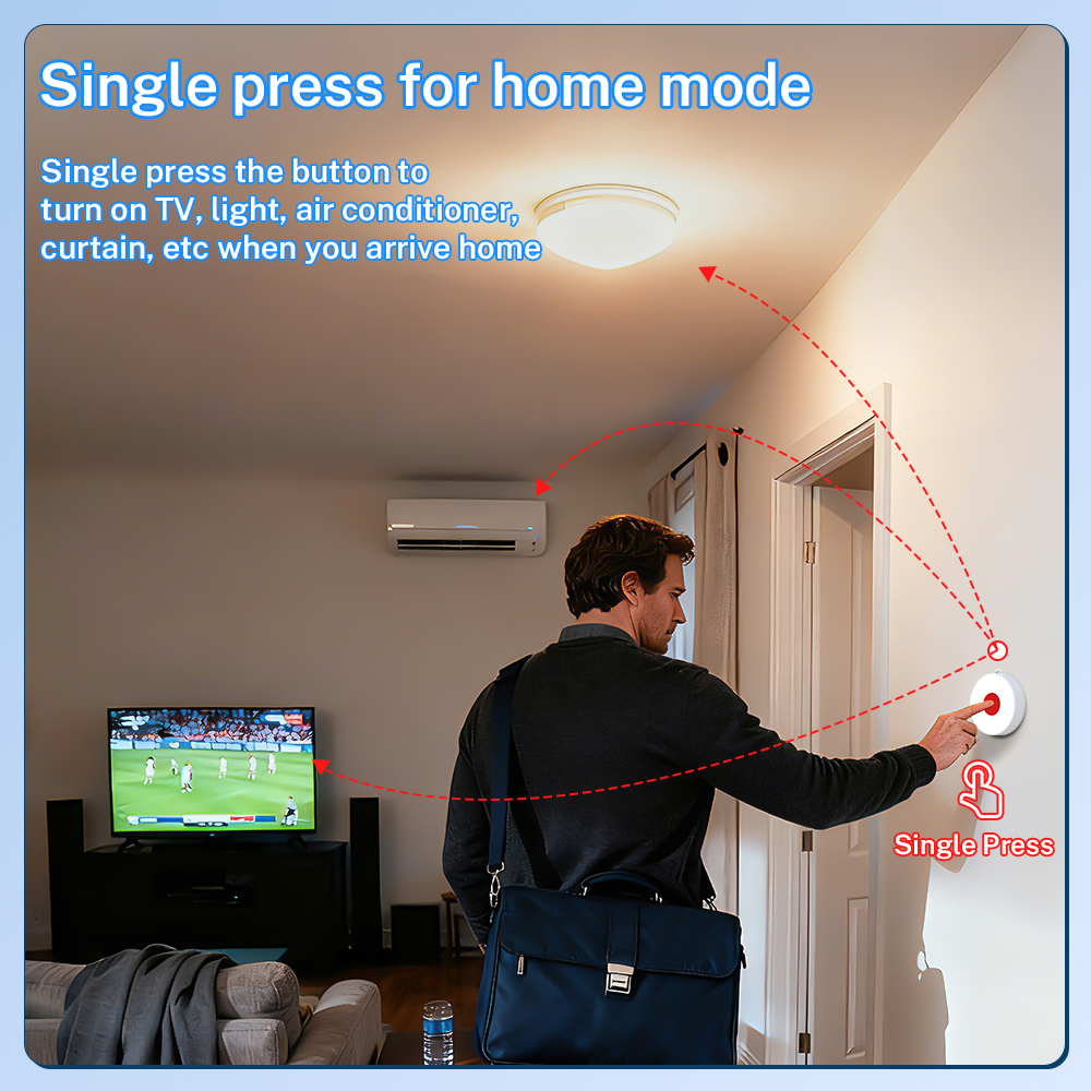 Tuya ZigBee Smart Button IP65  - Home Automation Diy recensie en prijs