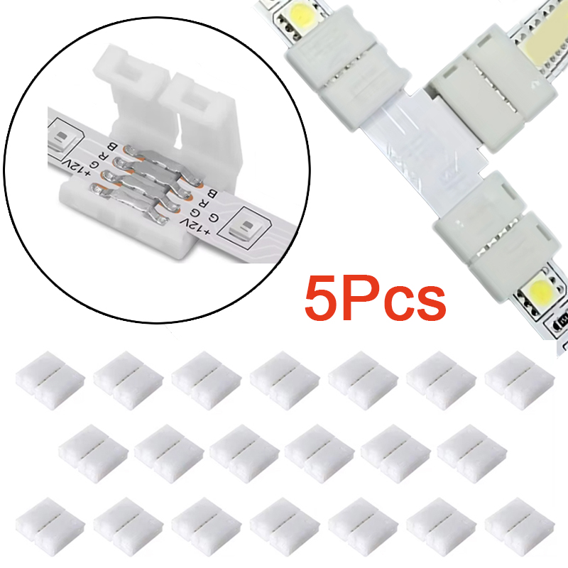 5pcs 4PIN 8mm Led Connector L  - Rgb Led Matrix 8X8 recensie en prijs