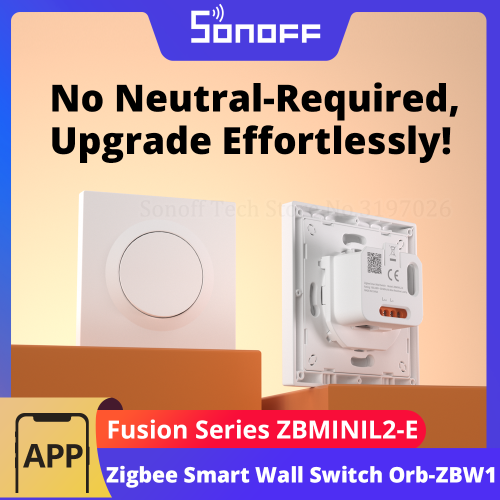 SONOFF Orb-ZBW1L Zigbee Smart  - Sonoff Basic Switch recensie en prijs