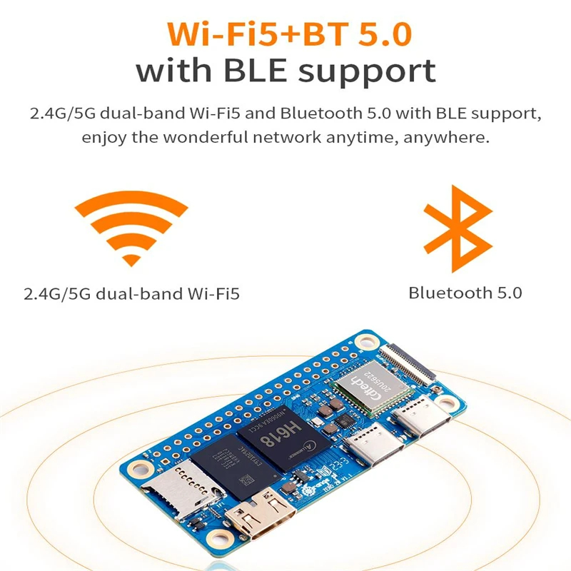 Orange Pi Zero 2 W 2GB RAM DDR - Pi Zero W Board recensie en prijs