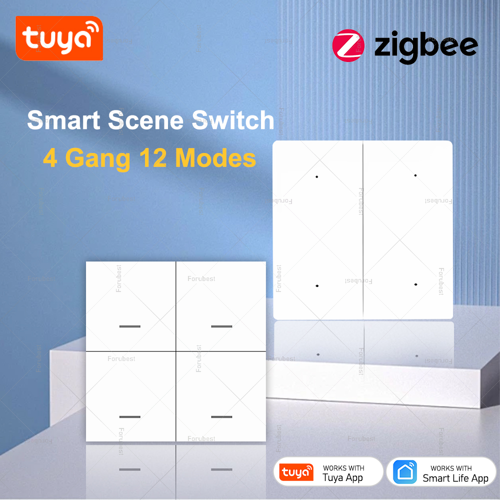 Tuya Zigbee Smart Scene Switch - Home Automation Ideas recensie en prijs