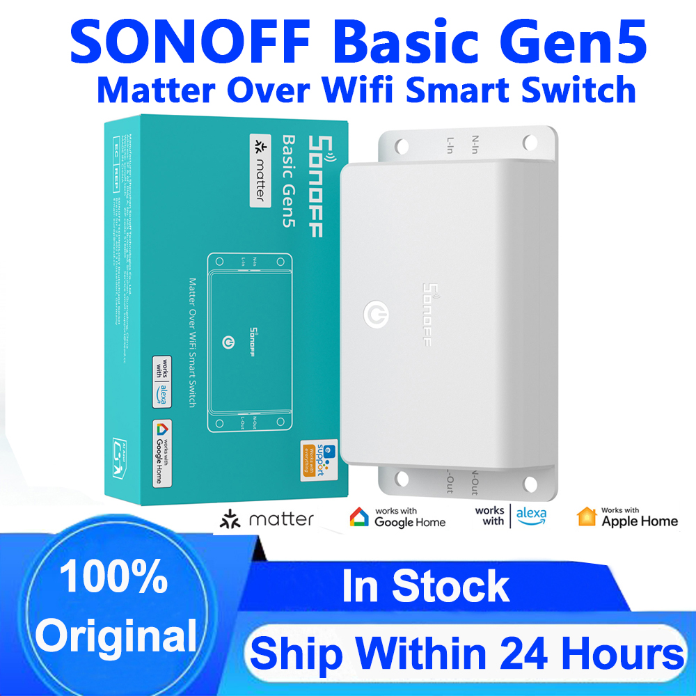 SONOFF Basic Gen5 Matter Over  - Sonoff Basic Switch recensie en prijs