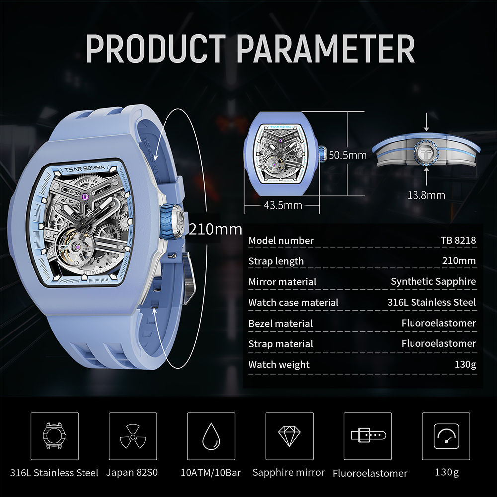 TSAR BOMBA DIY Automatic Watch - Home Automation Diy recensie en prijs