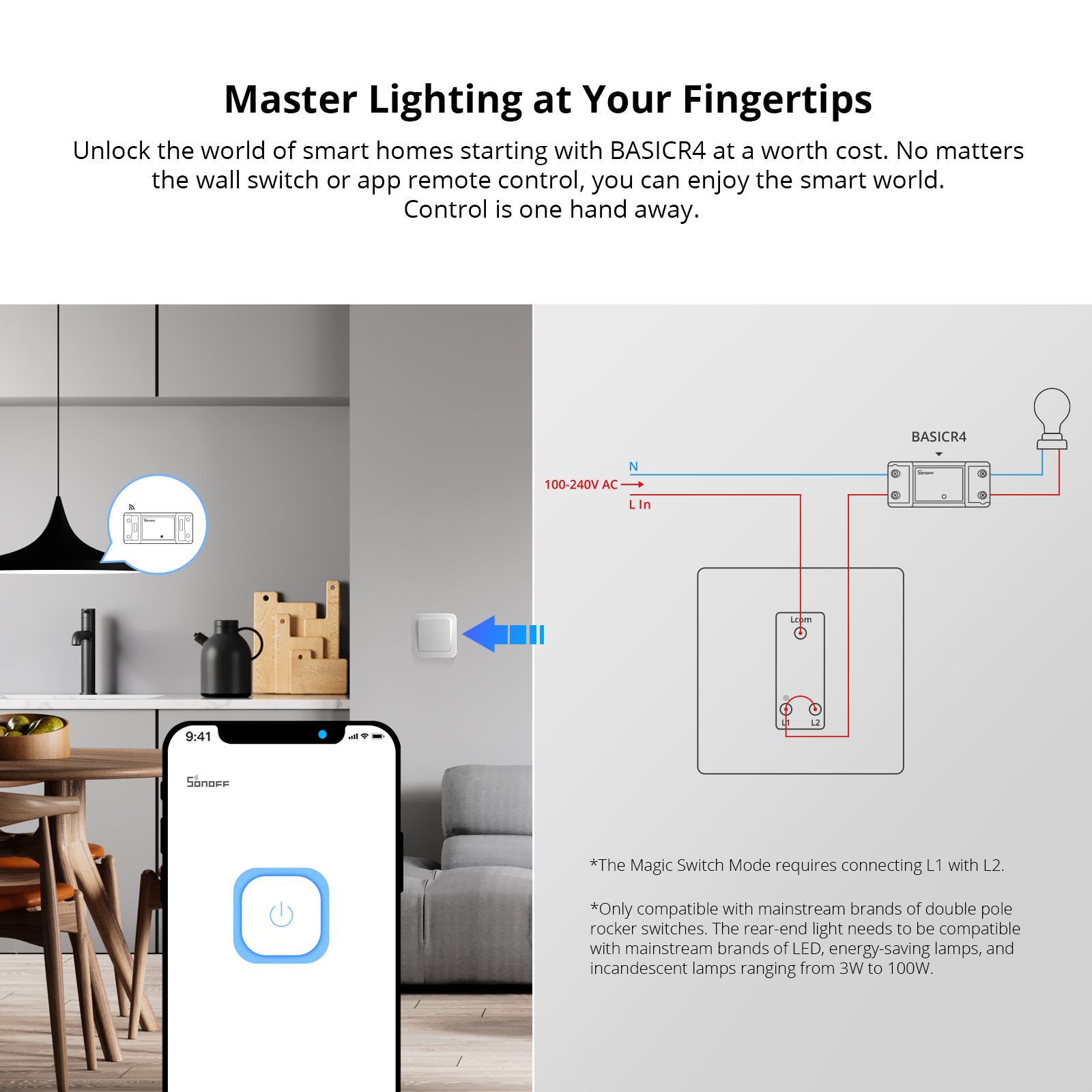 SONOFF BASICR4 Wifi Switch Sma - Sonoff Basic Switch recensie en prijs