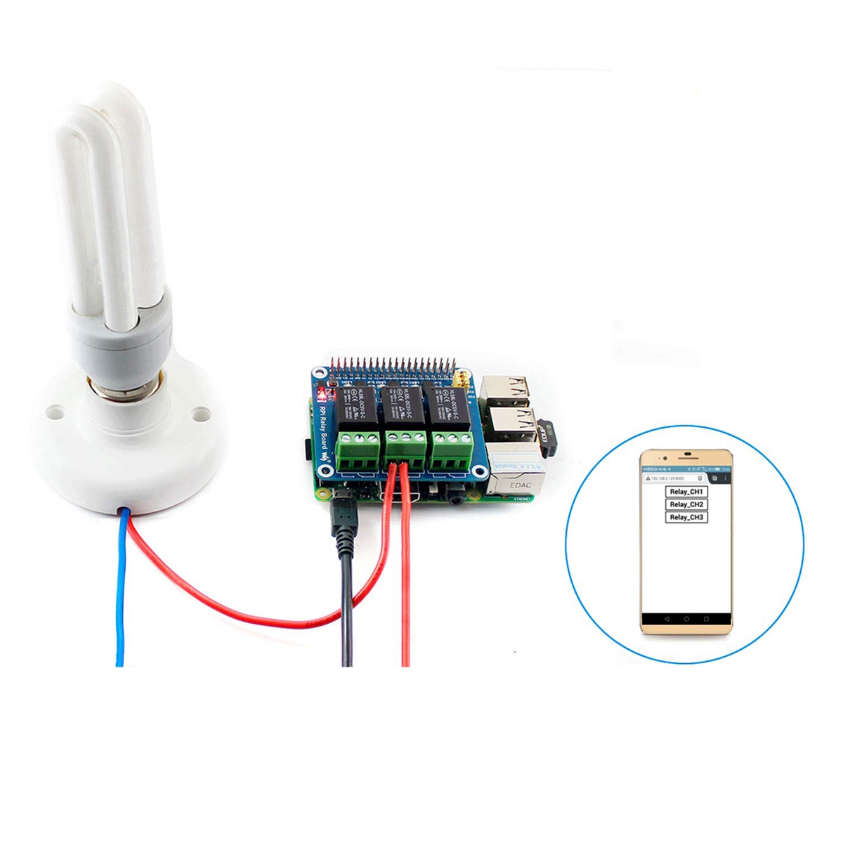 Waveshare 5V 3-Channel Relay M - Pi Zero W Board recensie en prijs