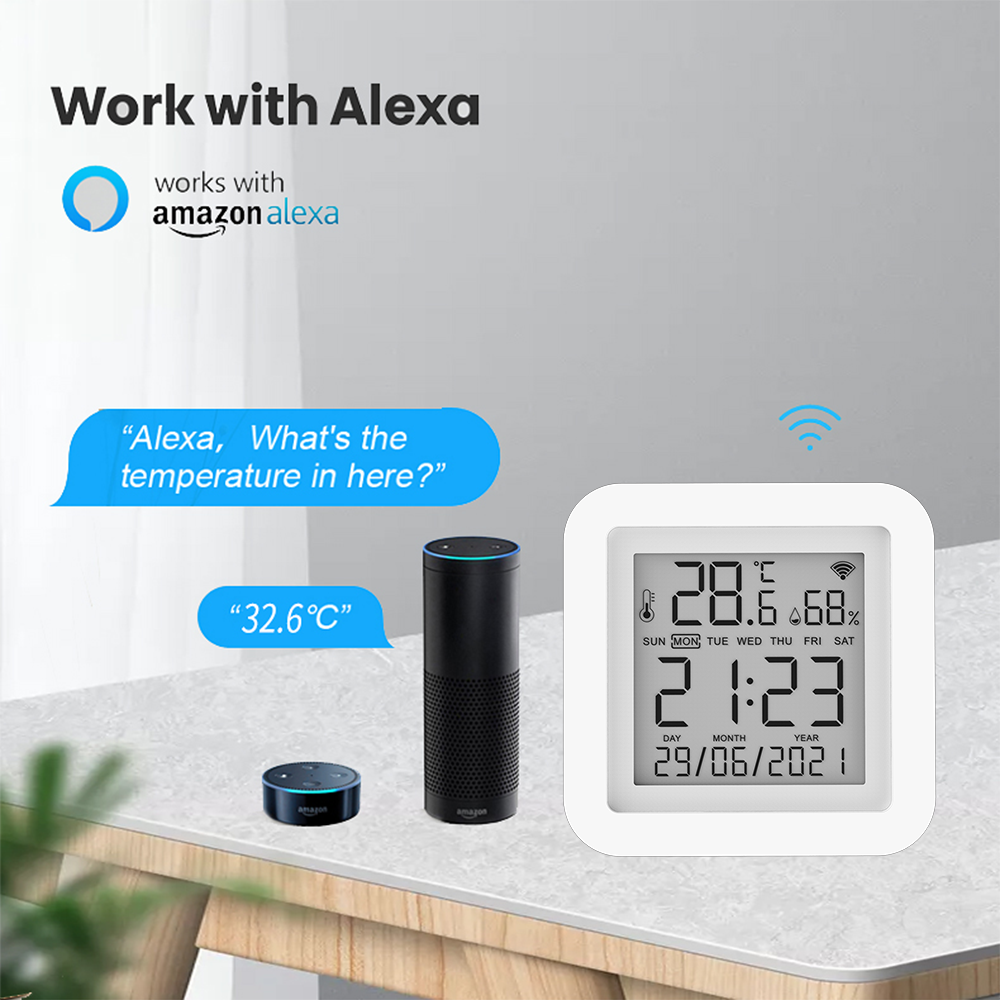 Tuya WIFI Temperature & Humidi - Home Automation Ideas recensie en prijs