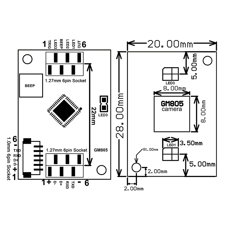 GM805 Series UART USB DC5V Bar - Home Automation Arduino recensie en prijs