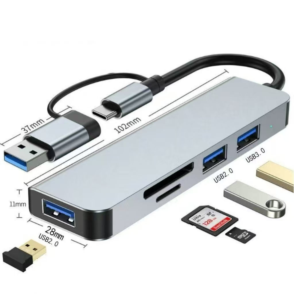 USB C Hub USB Splitter 8 in 1  - Home Assistant Sd recensie en prijs