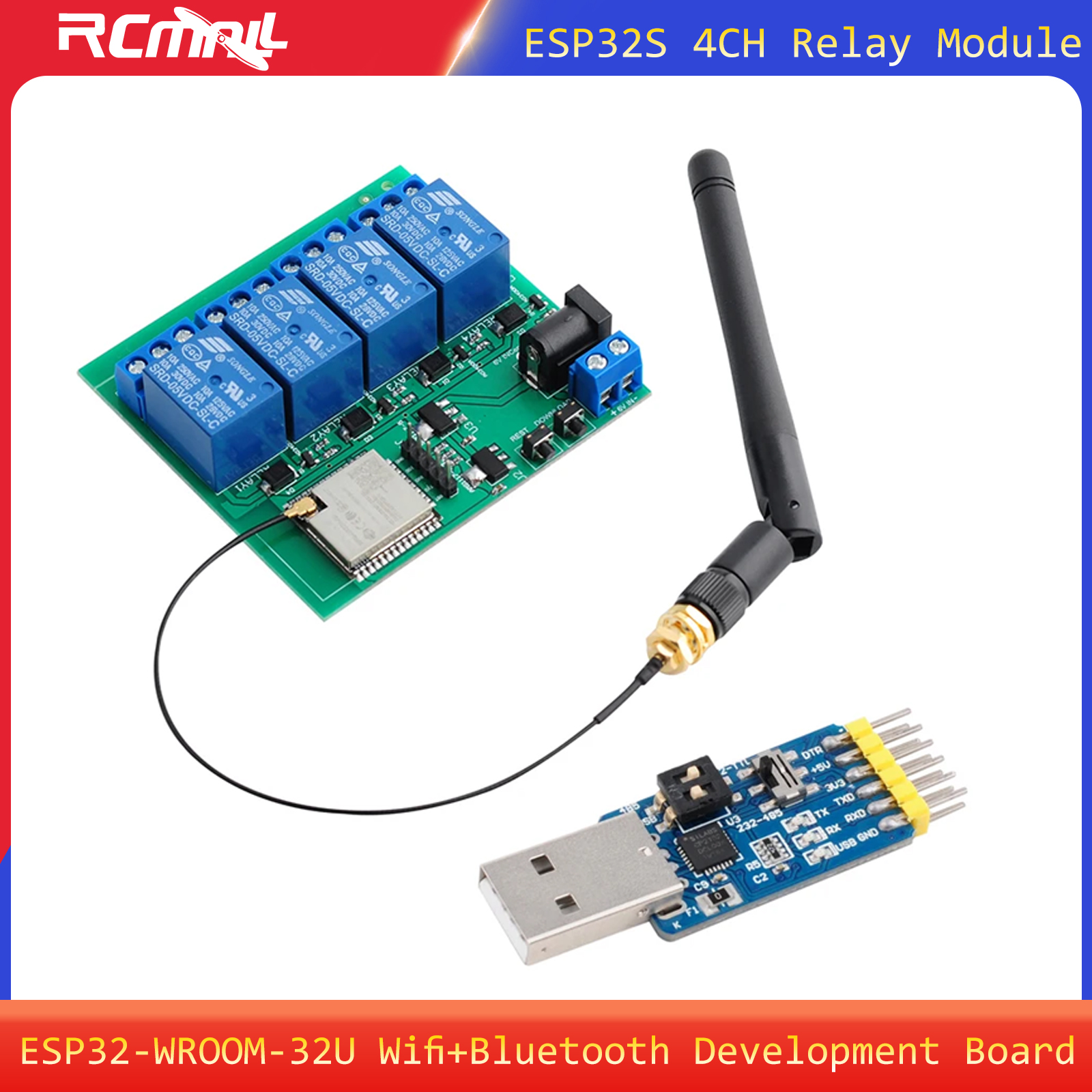 ESP32S 4CH Relay Module ESP32  - Home Automation Arduino recensie en prijs