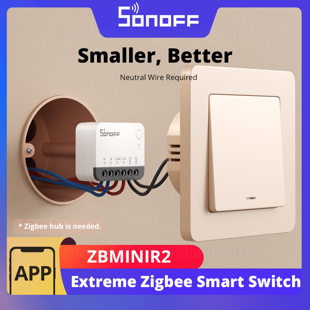 SONOFF ZBMINIR2 Extreme Zigbee - Sonoff Basic Switch recensie en prijs