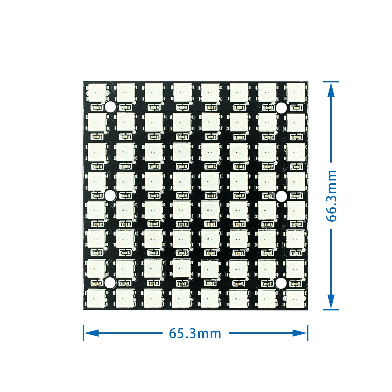 WS2812 LED 5050 RGB 8x8 64 LED - Rgb Led Matrix 8X8 recensie en prijs