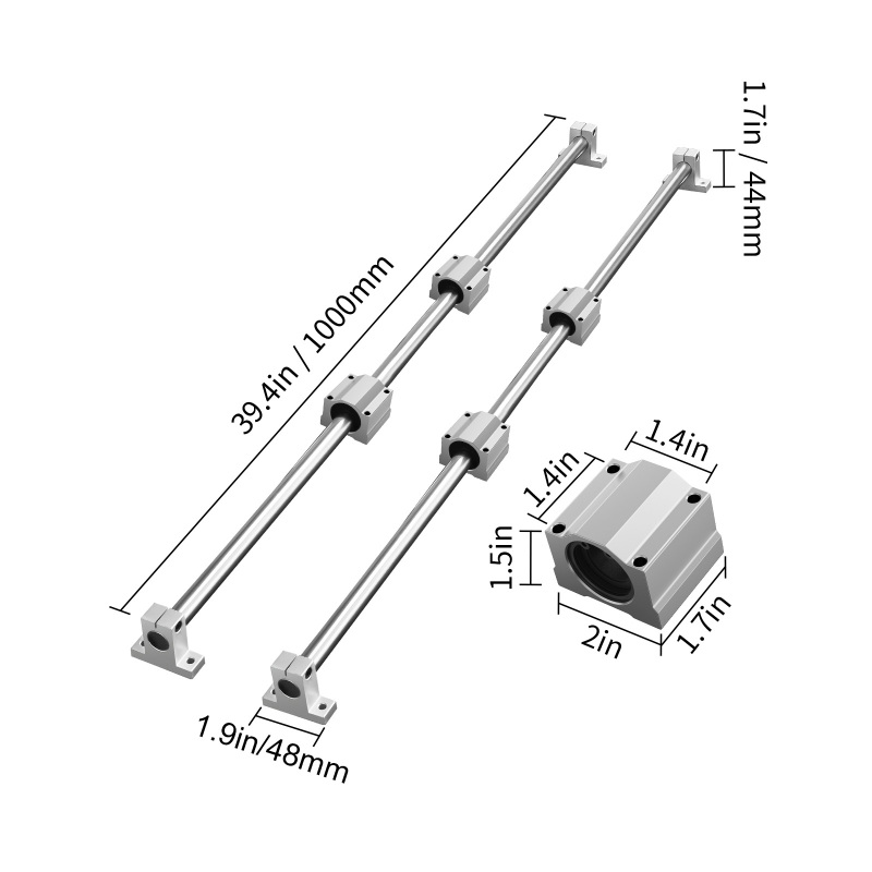Linear Guide Rail Set, SFC16 1 - Diy Automation Projects recensie en prijs