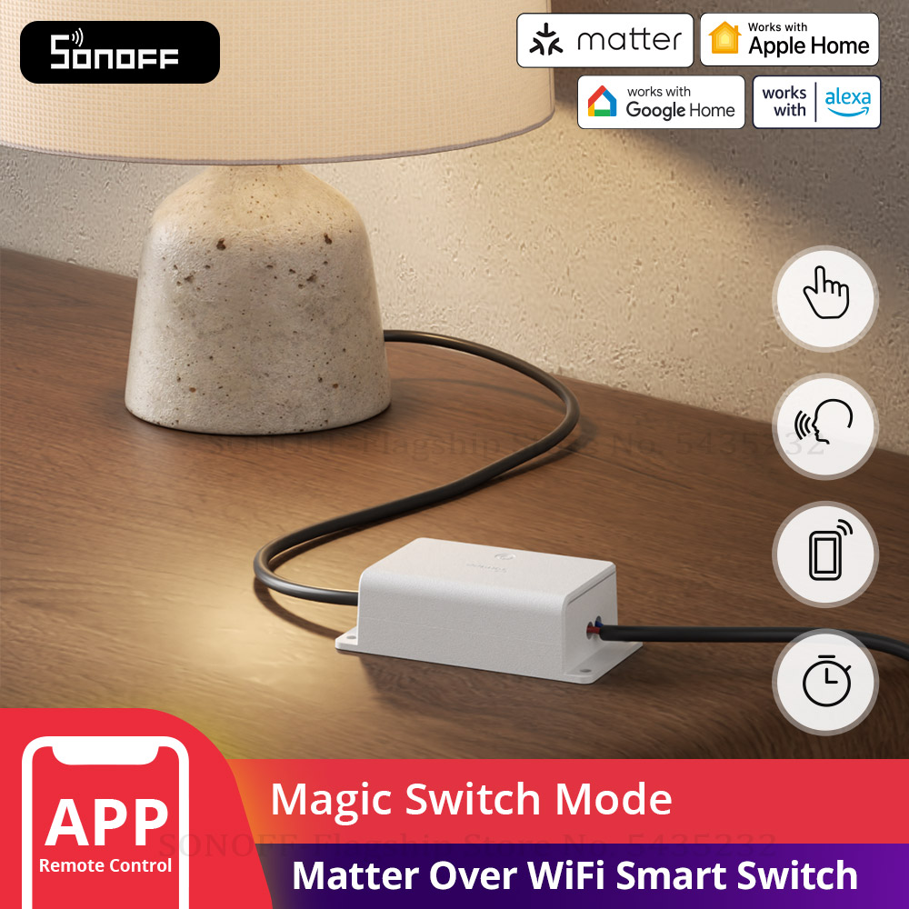 SONOFF BASIC-1GS Gen5 Matter W - Sonoff Basic Switch recensie en prijs