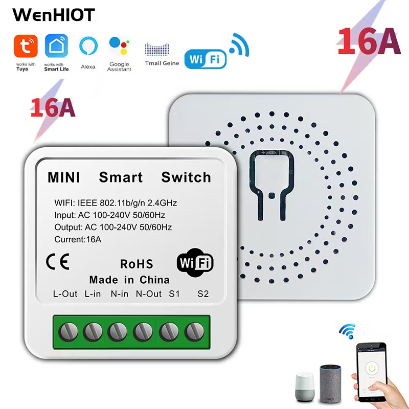 16A Tuya Zigbee 3.0 Mini Smart - Home Automation Diy recensie en prijs
