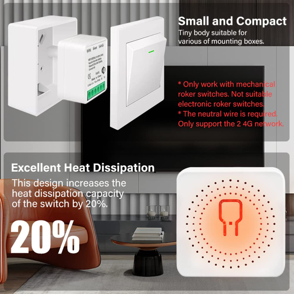 16A Tuya Zigbee 3.0 Mini Smart - Home Automation Diy recensie en prijs