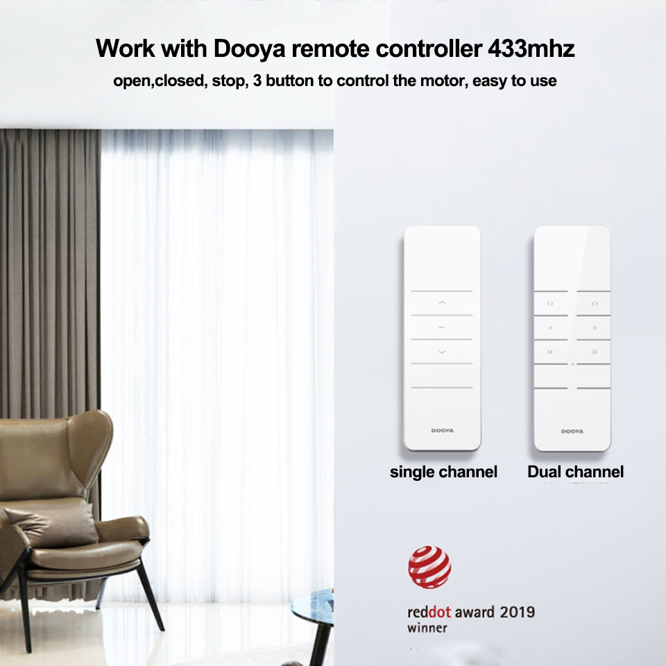 Dooya Electric Curtain Motor D - Home Automation Ideas recensie en prijs