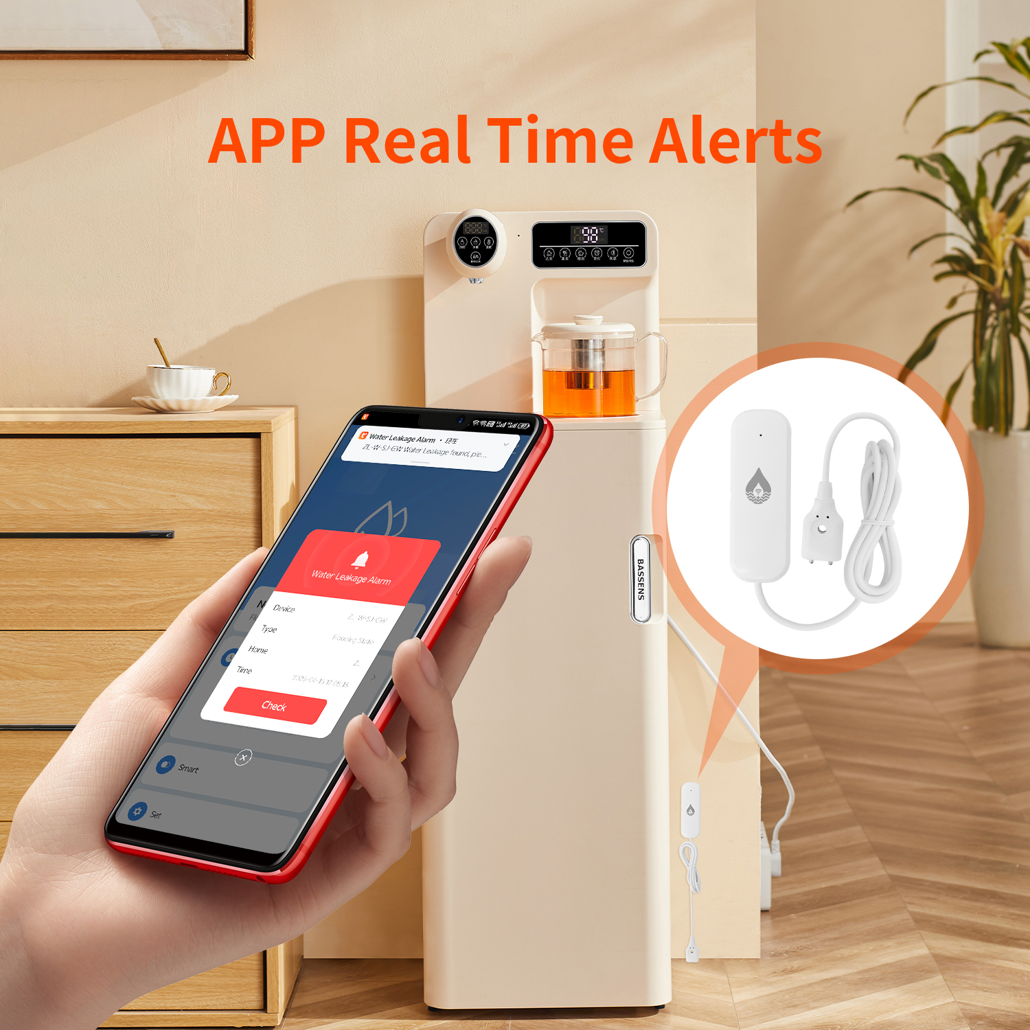 YFK Tuya WiFi Water Leakage Se - Home Automation Ideas recensie en prijs