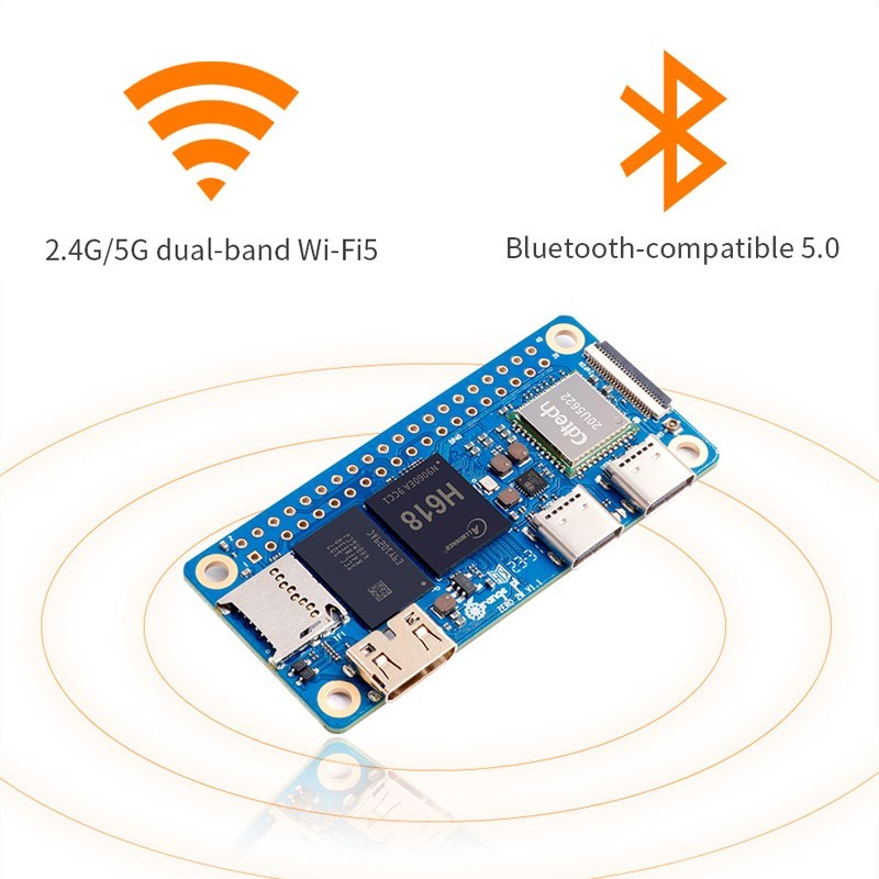 Orange Pi Zero 2W 4GB 2GB 1.5G - Pi Zero W Board recensie en prijs