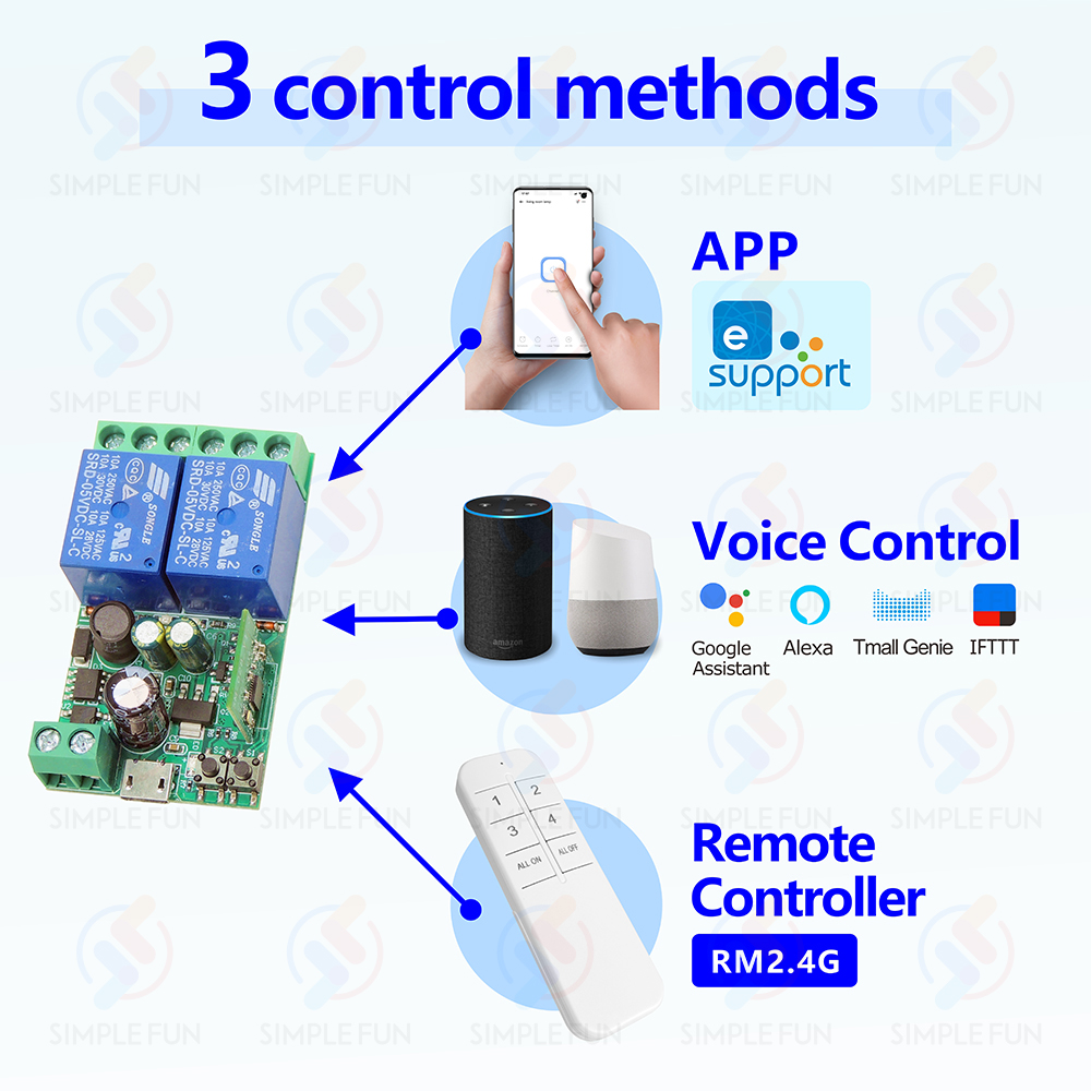EWelink WiFi Smart Switch,DC 5 - Sonoff Basic Switch recensie en prijs