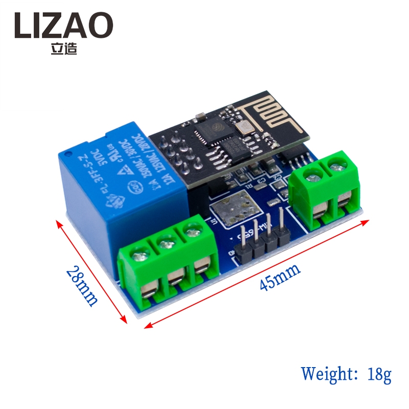LIZAO ESP8266 5V WiFi IoT Rela - Diy Automation Projects recensie en prijs