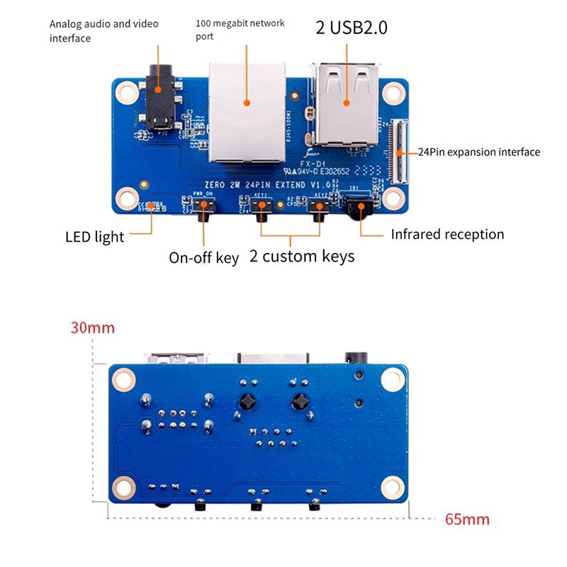N35R-For Orange Pi Zero 2 W Ex - Pi Zero W Board recensie en prijs