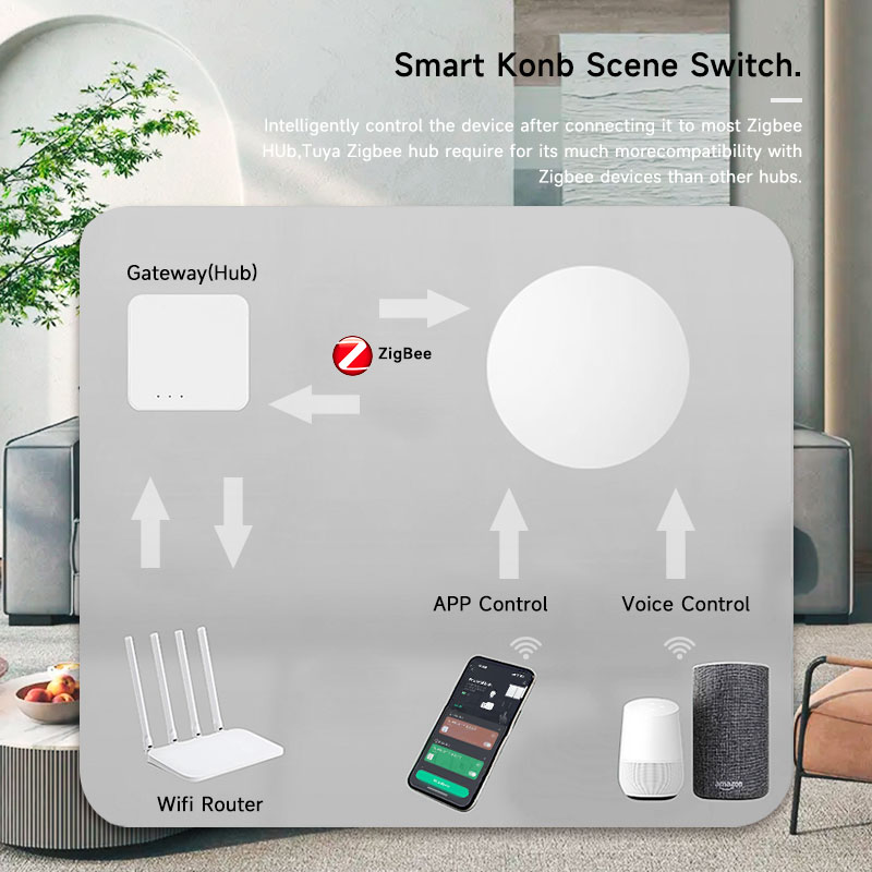 Zigbee3.0 2MQTT Smart Button S - Home Automation Ideas recensie en prijs