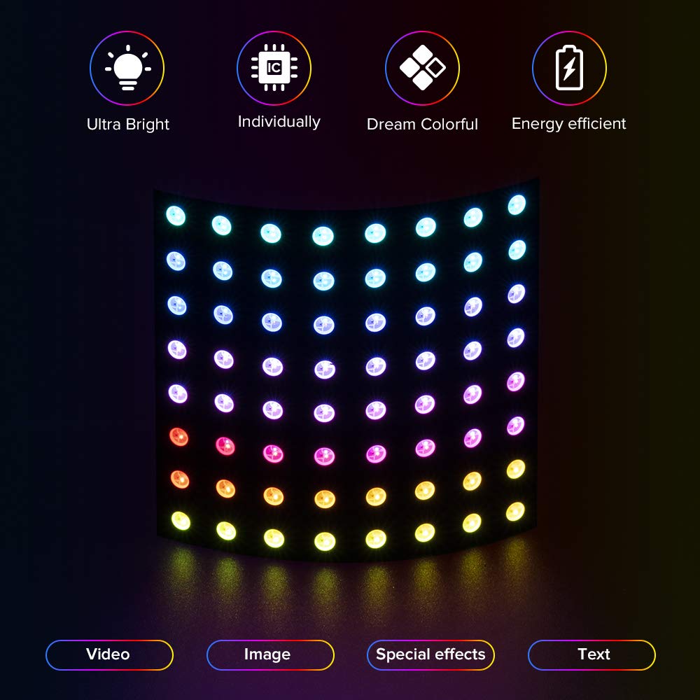 WS2812 LED 5050 RGB 8x8 64 Bit - Rgb Led Matrix 8X8 recensie en prijs