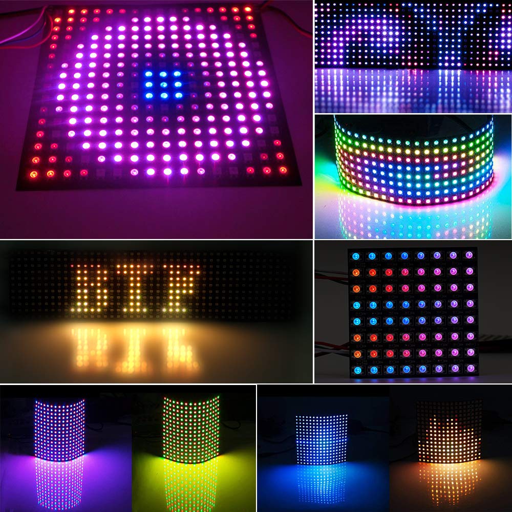 WS2812 LED 5050 RGB 8x8 64 Bit - Rgb Led Matrix 8X8 recensie en prijs