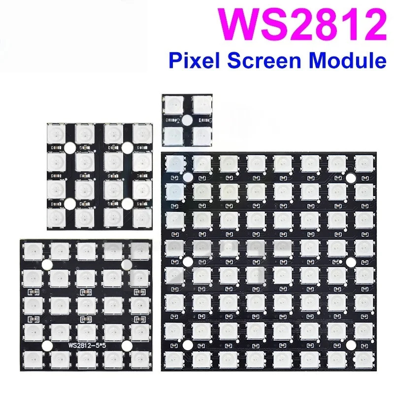 NEW WS2812 LED 5050 RGB 8x8 LE - Rgb Led Matrix 8X8 recensie en prijs