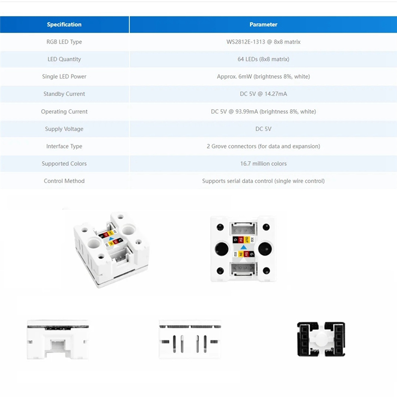 AEF6-Puzzle Unit 8X8 RGB LED M - Rgb Led Matrix 8X8 recensie en prijs