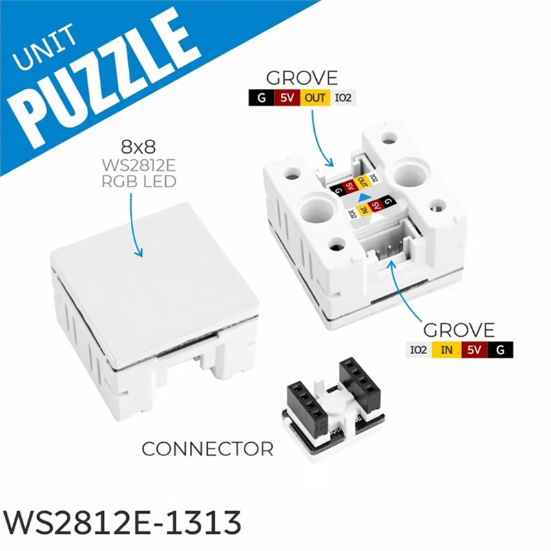 AEF6-Puzzle Unit 8X8 RGB LED M - Rgb Led Matrix 8X8 recensie en prijs
