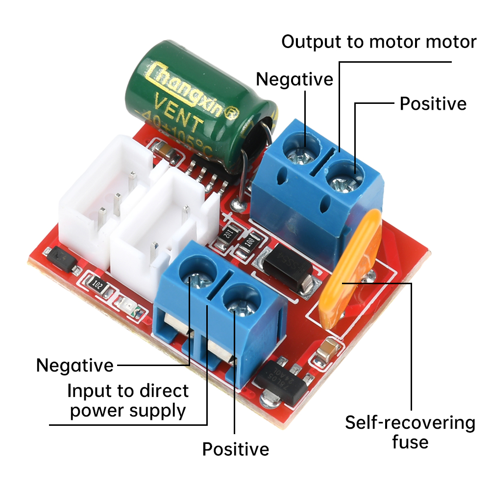 DC Motor PWM Speed Controller  - Level Shifter 3.3V recensie en prijs