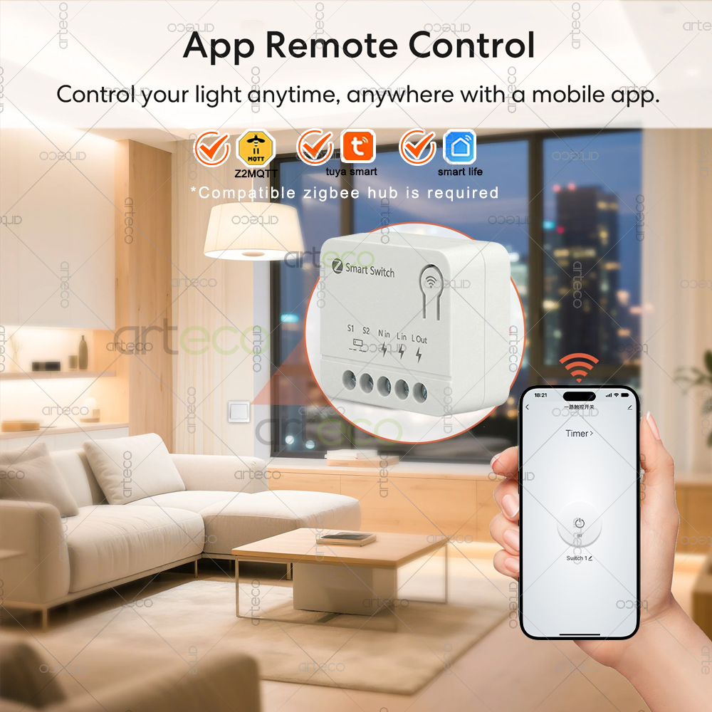 Zigbee Mini Breaker DIY Smart  - Home Automation Diy recensie en prijs